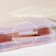 Clear Makeup Brush Holder Organizer Eyeliners Display Case