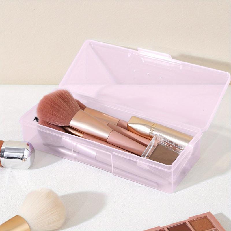 Clear Makeup Brush Holder Organizer Eyeliners Display Case