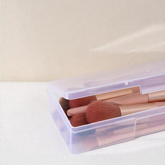 Clear Makeup Brush Holder Organizer Eyeliners Display Case