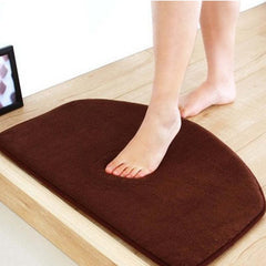Absorbent Non Slip Bath Rug Quick Drying Shower Carpet Home Bathroom