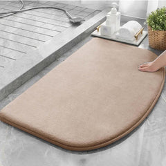 Absorbent Non Slip Bath Rug Quick Drying Shower Carpet Home Bathroom