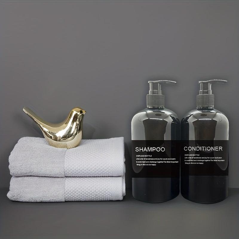 2pcs Refillable Soap Dispenser with Pump 500ml