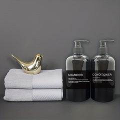 2pcs Refillable Soap Dispenser with Pump 500ml