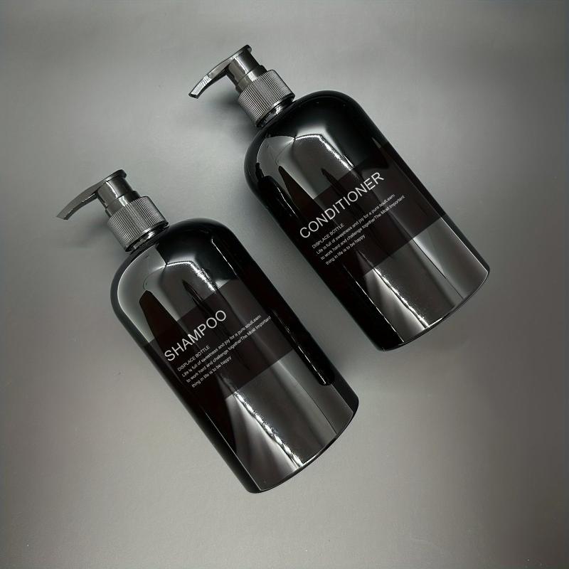 2pcs Refillable Soap Dispenser with Pump 500ml
