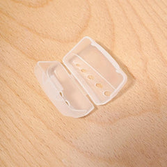 15pcs Clear Toothbrush Head Protective Cover Portable Plastic Case