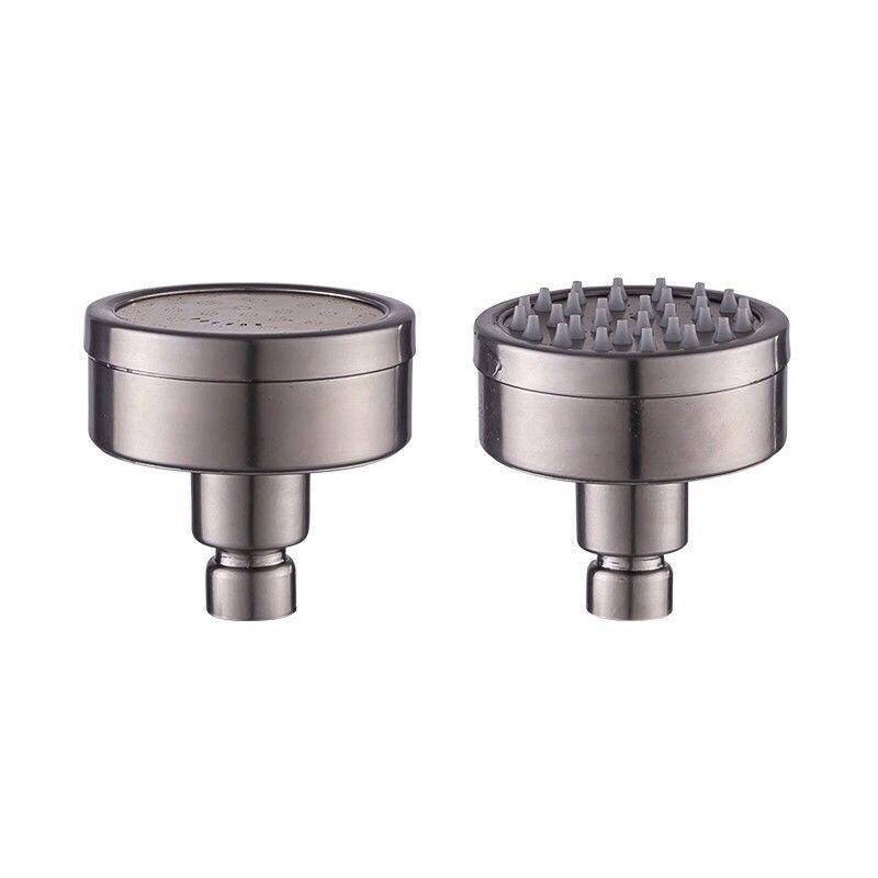 Stainless Steel Pressurized Shower Head - Lotus Puffy