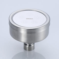 Stainless Steel Pressurized Shower Head - Lotus Puffy