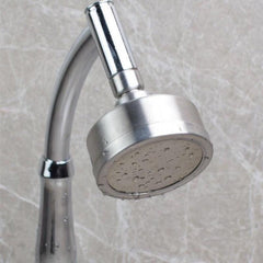 Stainless Steel Pressurized Shower Head - Lotus Puffy