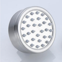 Stainless Steel Pressurized Shower Head - Lotus Puffy