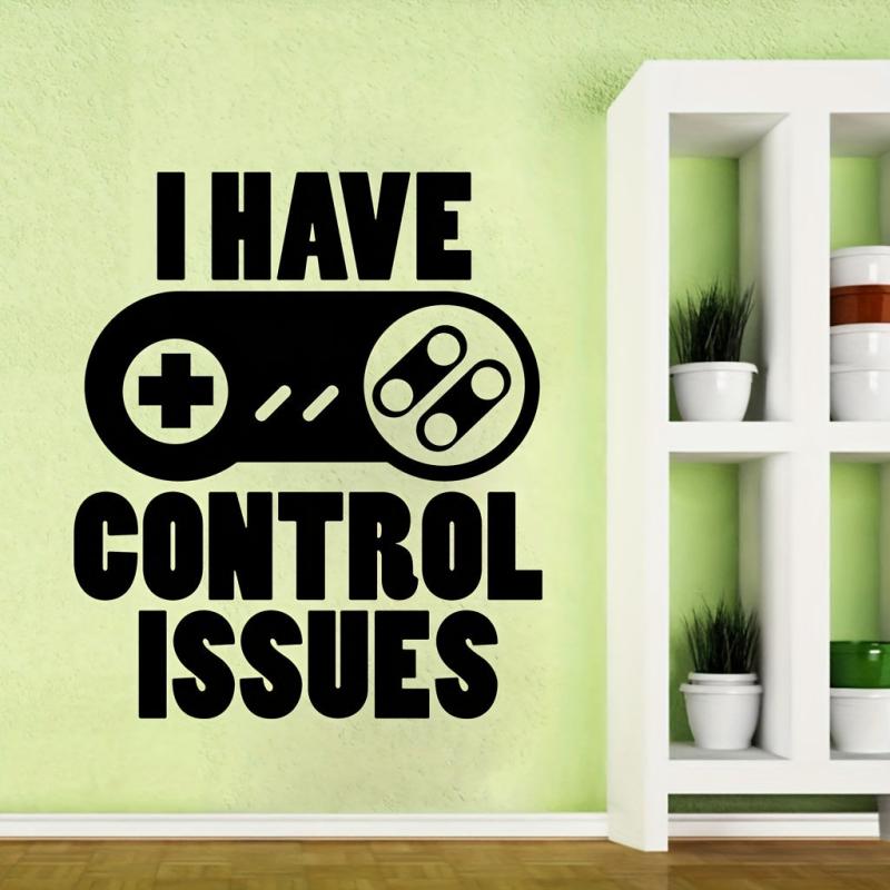 1pc Wall Stickers Game Scenes with Transfer Film