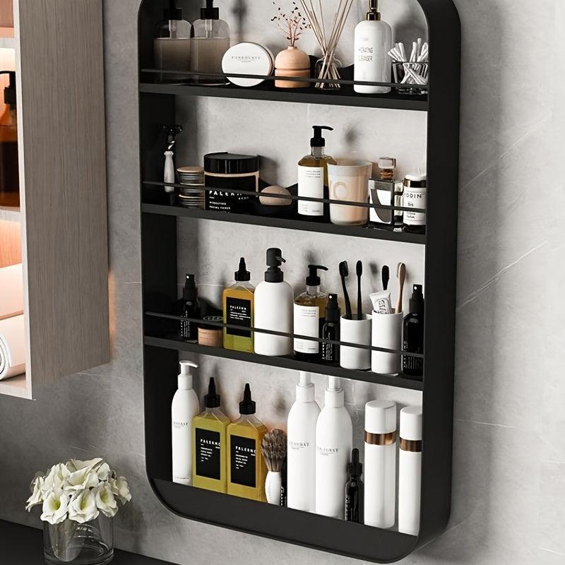 Toilet Wall Rack Bathroom Cosmetics Wall Mounted Storage