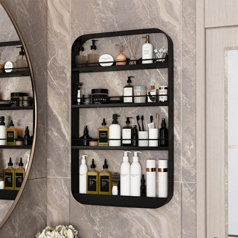 Toilet Wall Rack Bathroom Cosmetics Wall Mounted Storage