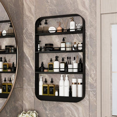 Toilet Wall Rack Bathroom Cosmetics Wall Mounted Storage