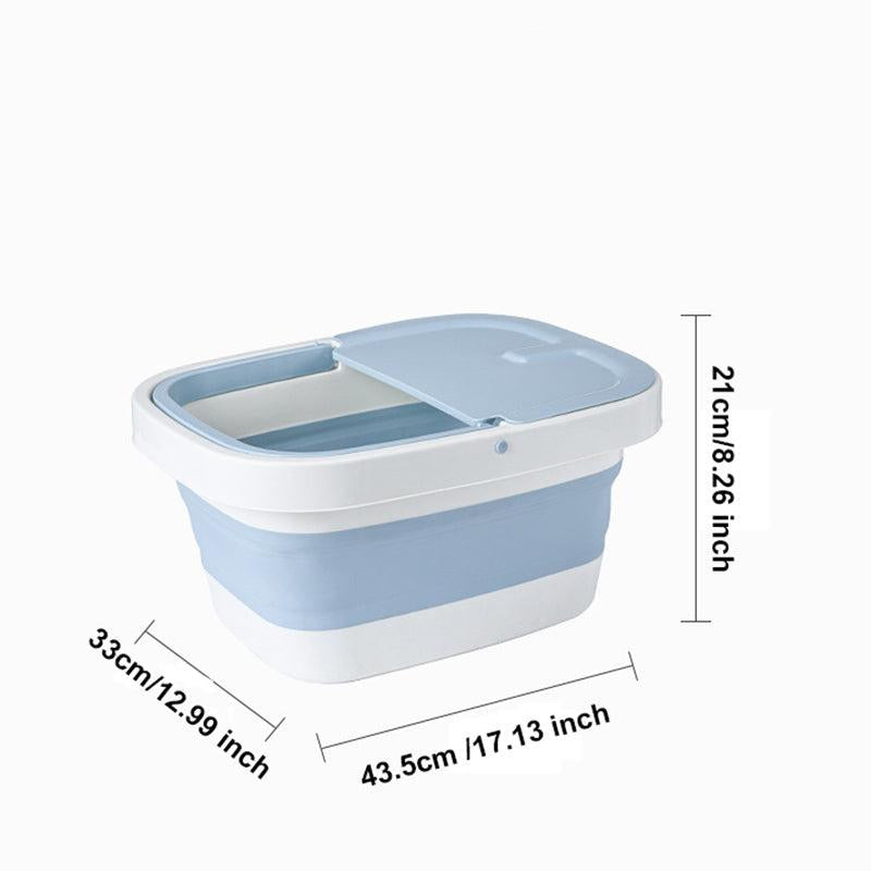 Foot Massage Bucket with Lid for Relaxation