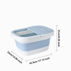 Foot Massage Bucket with Lid for Relaxation