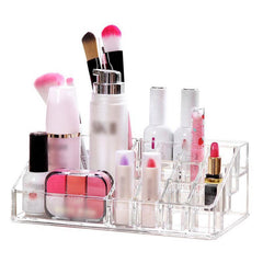 Jewelry Organizer Tray Makeup Lipstick Storage Box Desktop Case