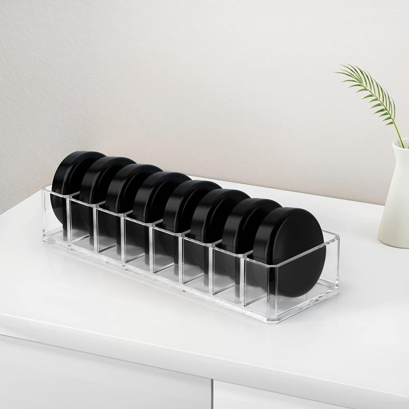 Acrylic Makeup Storage Box 8 Space Dresser Storage Rack