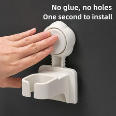 Multifunctional Storage Rack Hair Dryer Holder Lazy Bracket