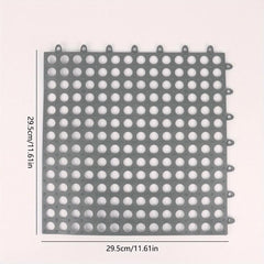 Quick Dry Interlocking Bathroom Rug Bath Mat Decorative Accessory