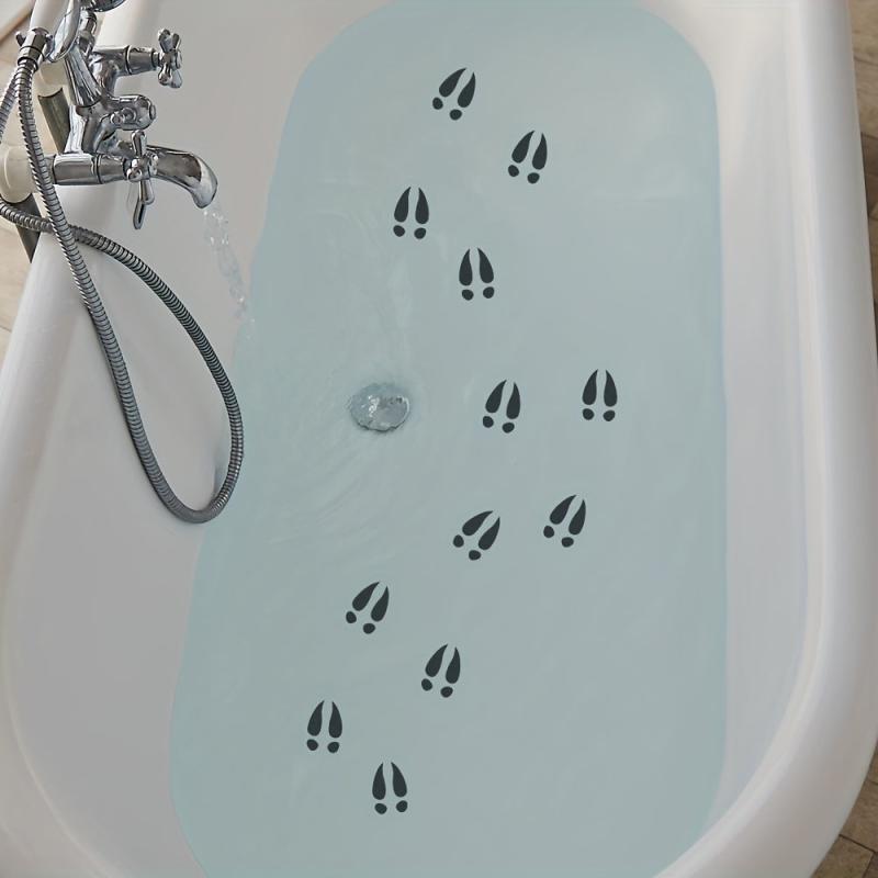 6pcs Bathtub Appliques Waterproof Sticker Self Adhesive Removable