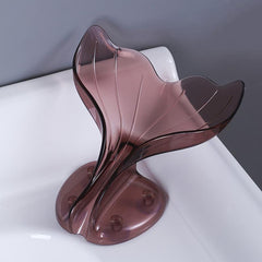 Fishtail Shaped Soap Dish Self Draining Soap Holder