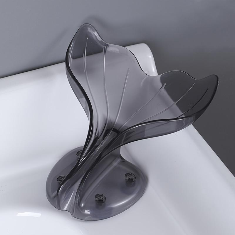 Fishtail Shaped Soap Dish Self Draining Soap Holder