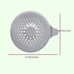 Silicone Floor Drain Cover Kitchen Anti Clogging Strainer