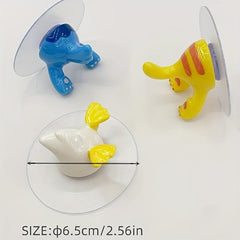 Kids Bathroom Adhesive Hook Clothes Hat Key Wall Mount Strong Film