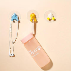 Kids Bathroom Adhesive Hook Clothes Hat Key Wall Mount Strong Film