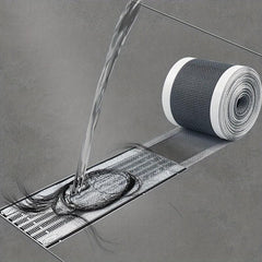 500cm Cuttable Floor Drain Sticker Anti-blocking Filter Net