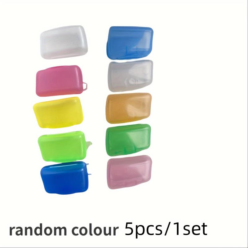 Portable Toothbrush Head Covers Travel Protector Solid Cap Plastic Caps