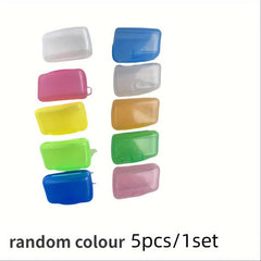 Portable Toothbrush Head Covers Travel Protector Solid Cap Plastic Caps