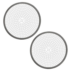 2pcs Shower Drain Hair Catcher Multifunction Drain Cover Filter