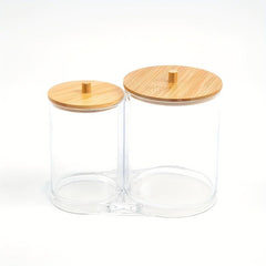 Acrylic Cotton Swab Storage Box Makeup Cotton Storage Box