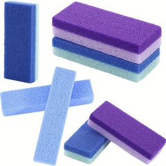 4pcs Foot Pumice Stone Callus Remover Scrubber Pedicure Tool Dead Skins Grinding