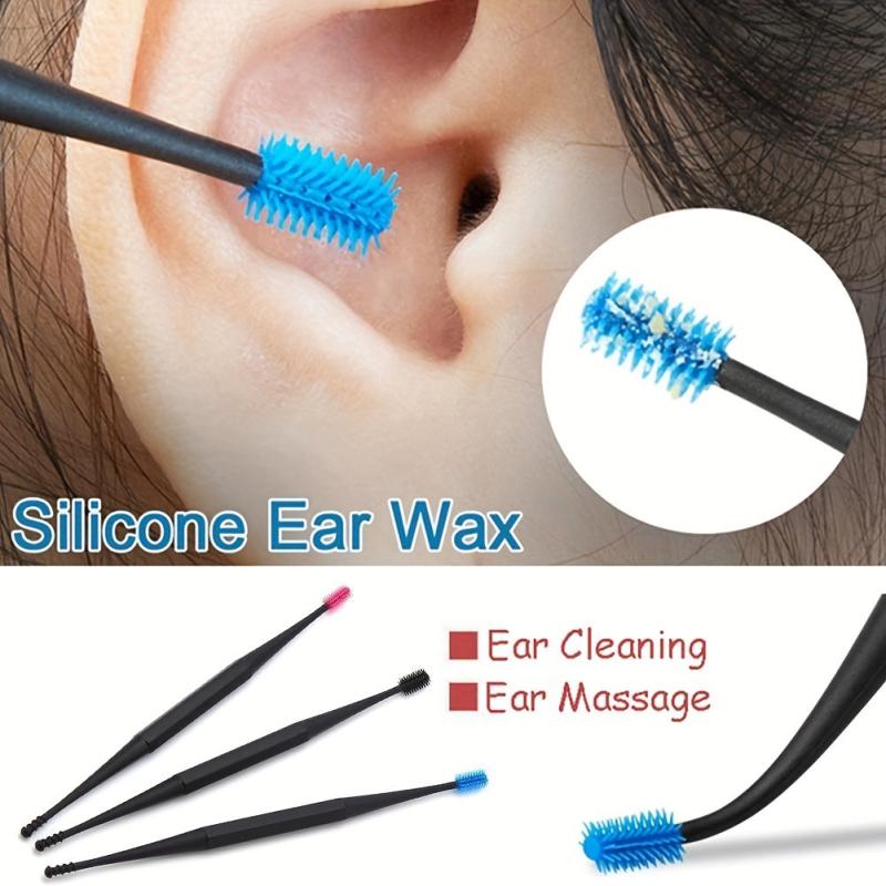 3pcs Silicone Ear Pick for Wax Removal - Gentle Cleaning Tool