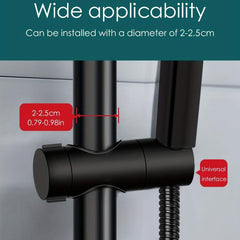 Adjustable Handheld Showerhead Holder Rotating Rack for Easy Access