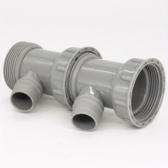 Overflow Three way Sink Drain Pipe Drain Waste Trap Pipe Extension Connector