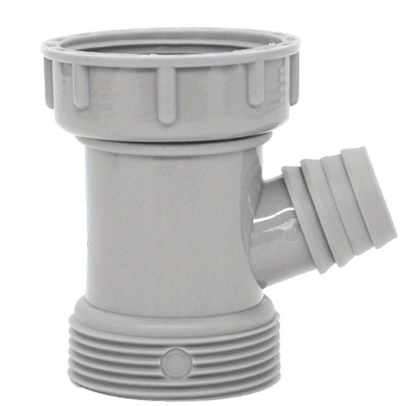 Overflow Three way Sink Drain Pipe Drain Waste Trap Pipe Extension Connector