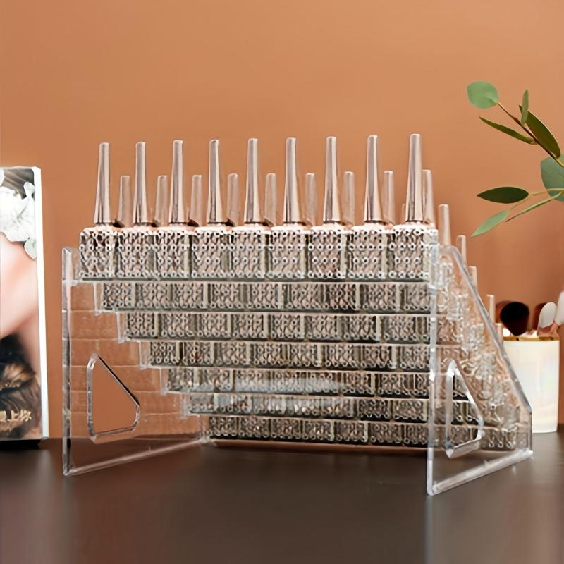 Transparent Makeup Desktop Storage Box Nail Polish Organizer