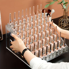 Transparent Makeup Desktop Storage Box Nail Polish Organizer