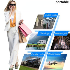6pcs Disposable Toilet Seat Cover Portable Safety Travel Bathroom Pad