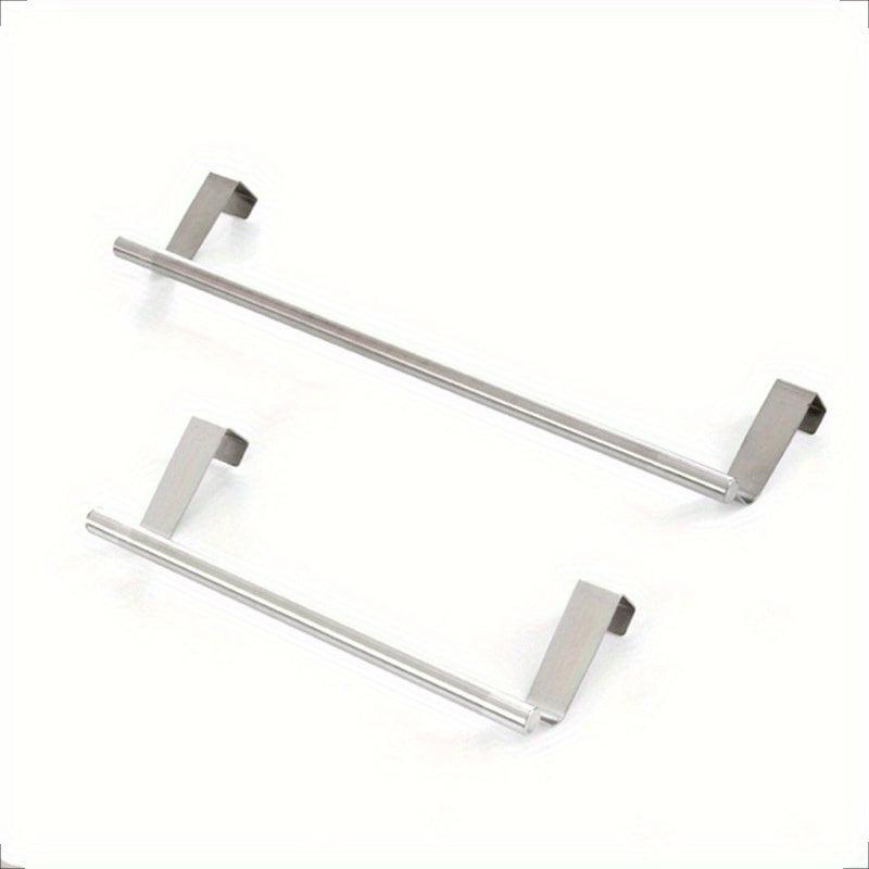 Stainless Steel Towel Rack Bathroom Cupboard Hanger Cabinet Shelf