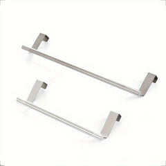 Stainless Steel Towel Rack Bathroom Cupboard Hanger Cabinet Shelf