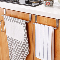 Stainless Steel Towel Rack Bathroom Cupboard Hanger Cabinet Shelf