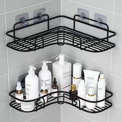 Punch Triangle Bathroom Shelf Wall Hanging Corner Rack