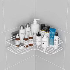 Punch Triangle Bathroom Shelf Wall Hanging Corner Rack