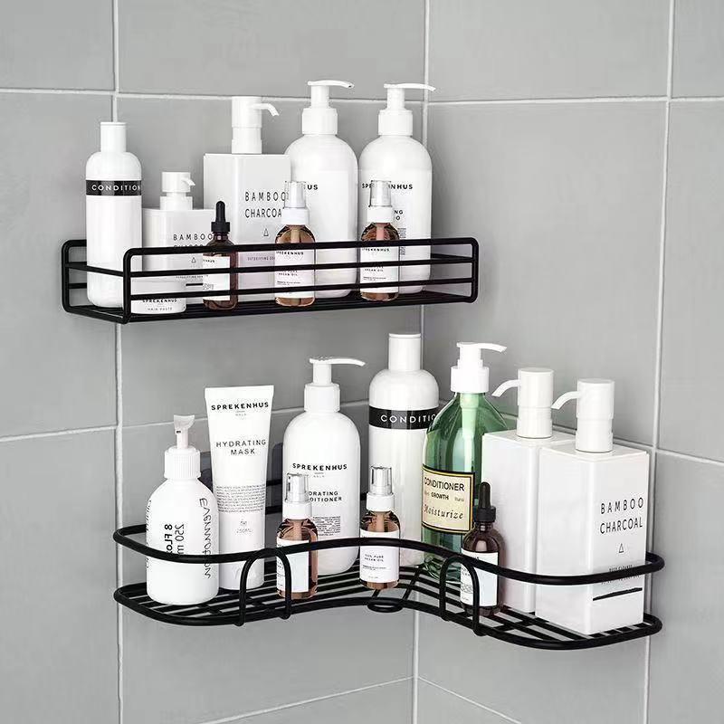 Punch Triangle Bathroom Shelf Wall Hanging Corner Rack