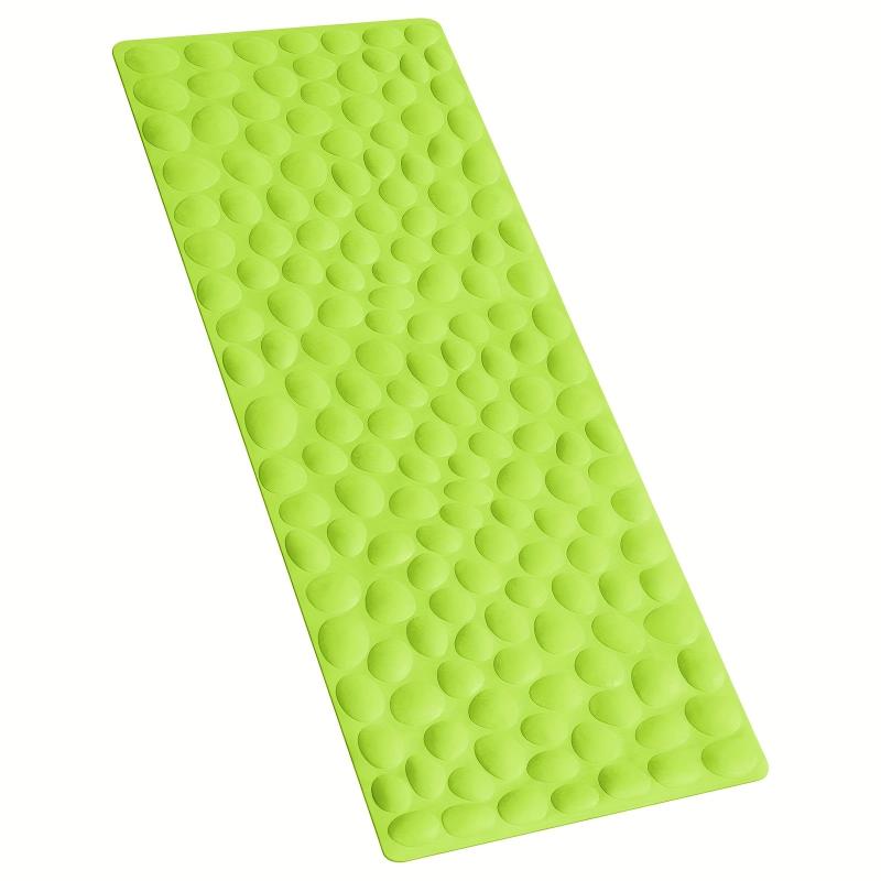 Non Slip Bathtub Mat Soft Rubber Bathroom Bathmat with Strong Suction Cups