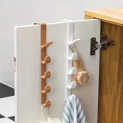 1PC Door Back Hook Wall mounted Clothes Hanger Punch Hook Strong And Traceless